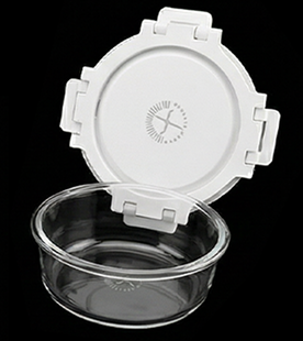 Round casserole with lid